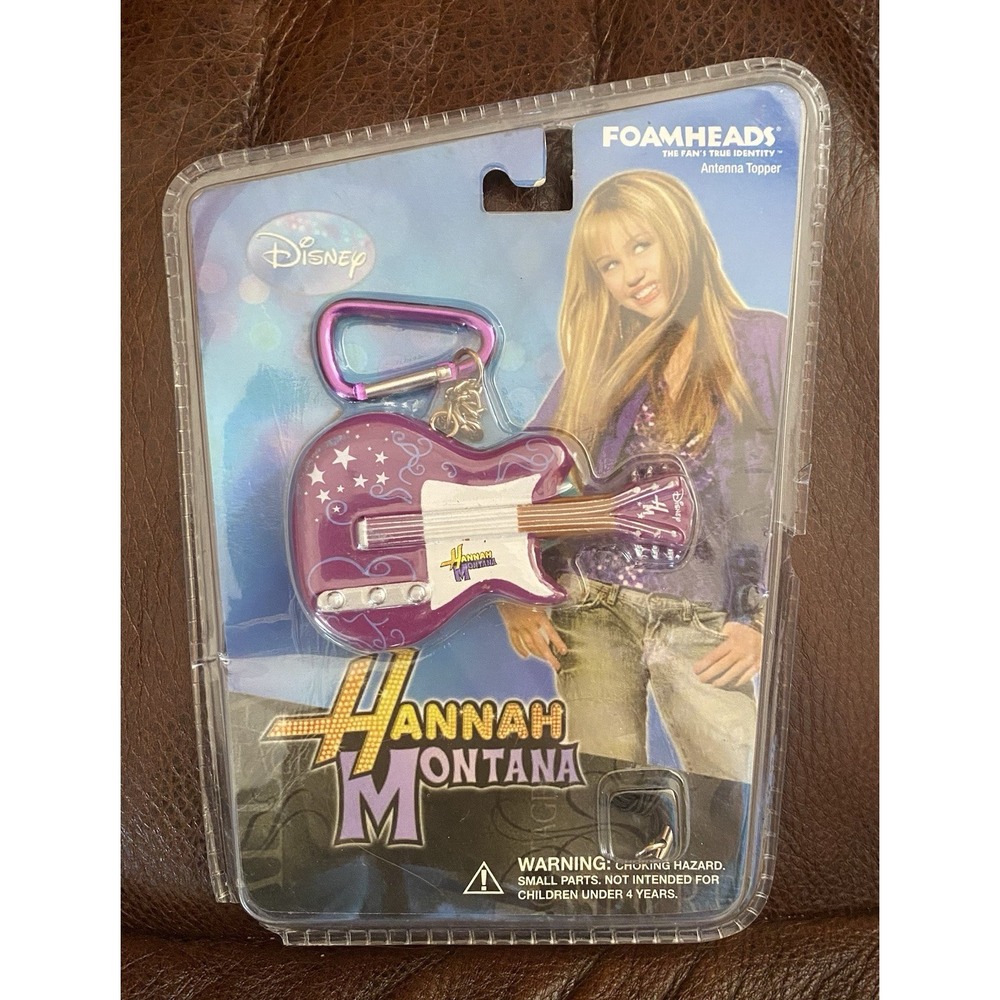 Hannah Montana Foamheads 4 in 1 Key Chain Pencil Antenna Topper Purse Charm
